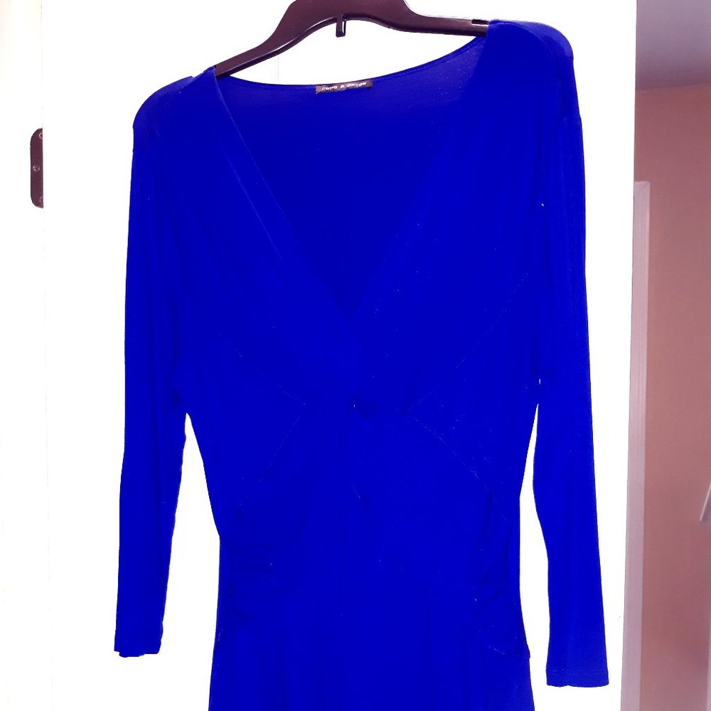Royal Blue Long Sleeve Shirt